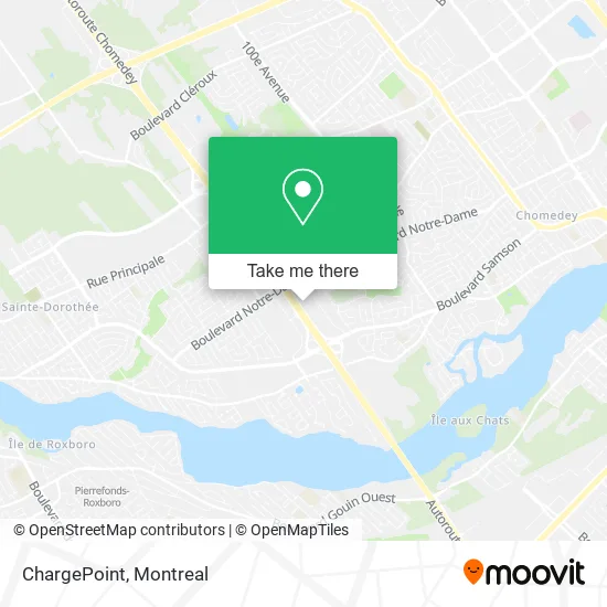 ChargePoint map