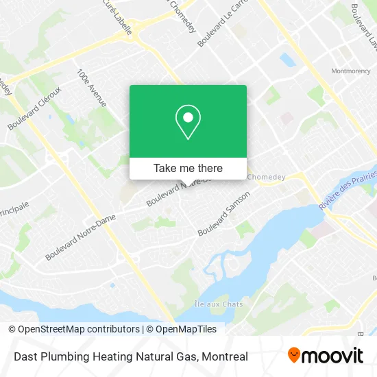 Dast Plumbing Heating Natural Gas map