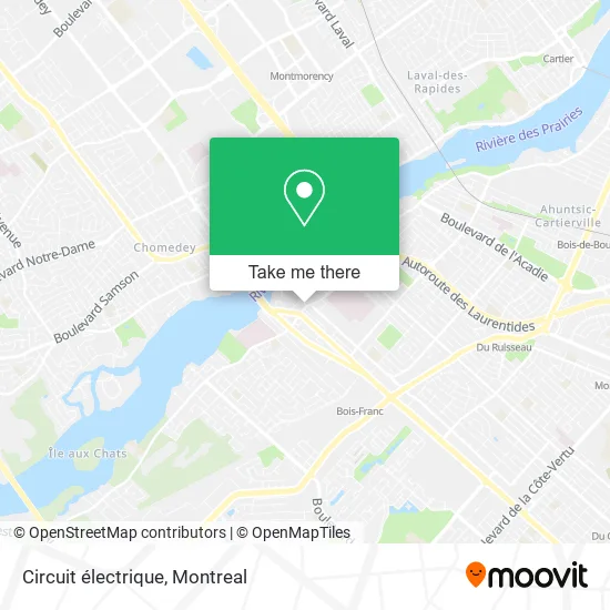Circuit électrique map