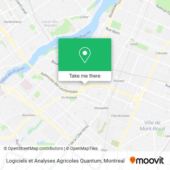 Logiciels et Analyses Agricoles Quantum map