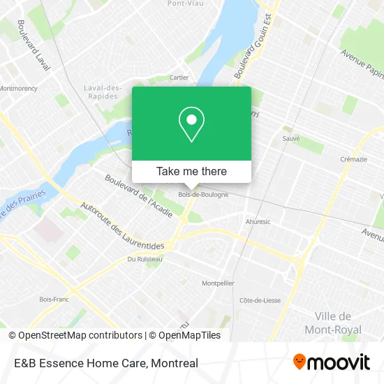 E&B Essence Home Care map