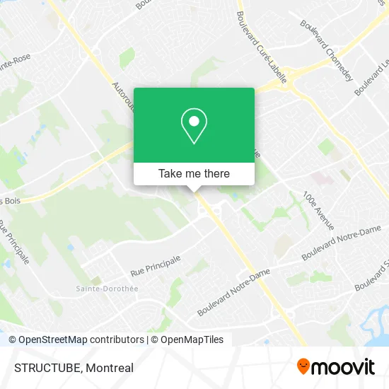 STRUCTUBE map