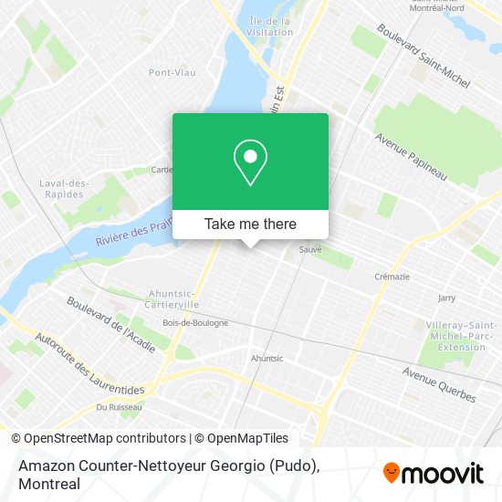 Amazon Counter-Nettoyeur Georgio (Pudo) map