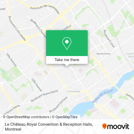 Le Château Royal Convention & Reception Halls map