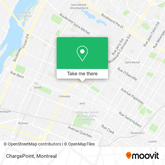 ChargePoint map
