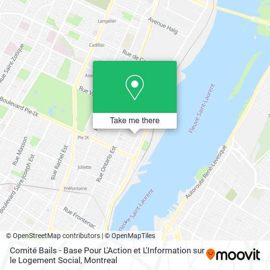 Comité Bails - Base Pour L'Action et L'Information sur le Logement Social map