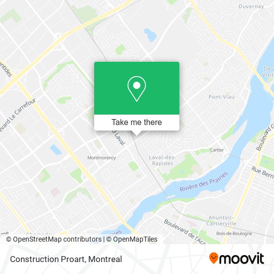 Construction Proart map