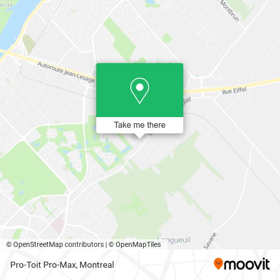 Pro-Toit Pro-Max map