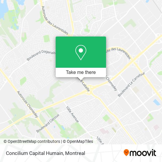 Concilium Capital Humain map