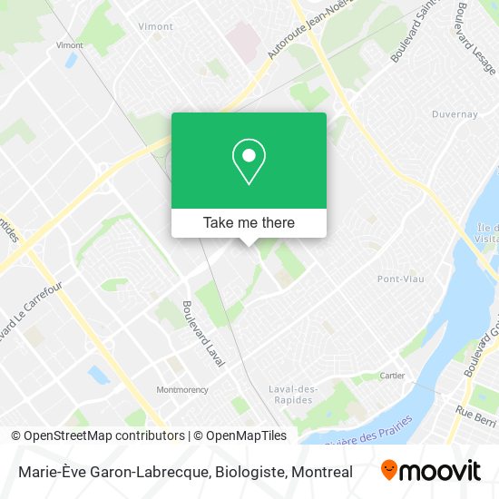Marie-Ève Garon-Labrecque, Biologiste map