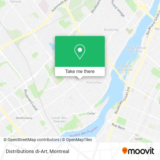 Distributions di-Art map