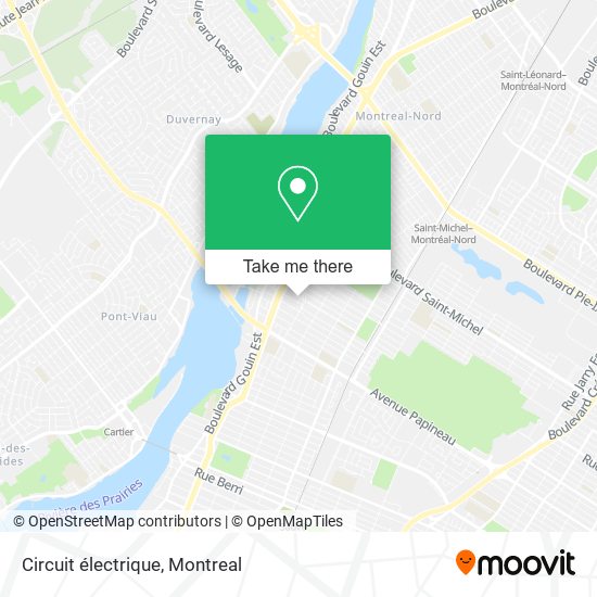 Circuit électrique map