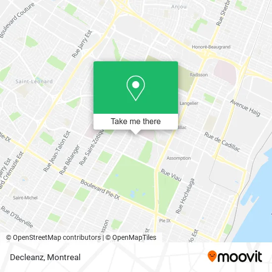 Decleanz map