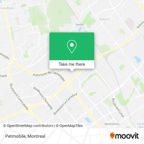 Petmobile map
