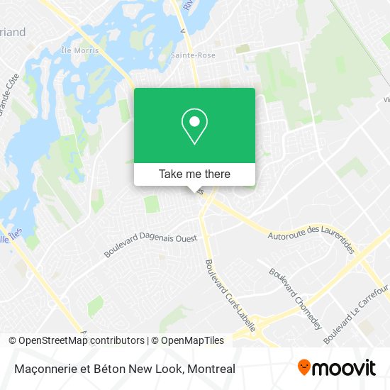 Maçonnerie et Béton New Look map