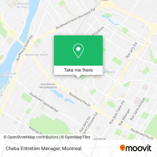 Cheba Entretien Ménager map