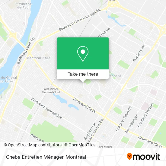 Cheba Entretien Ménager map