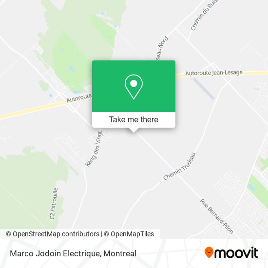 Marco Jodoin Electrique map
