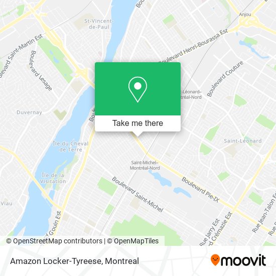 Amazon Locker-Tyreese map