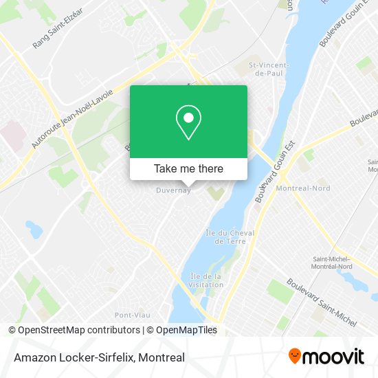 Amazon Locker-Sirfelix map