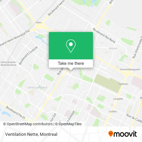 Ventilation Nette map