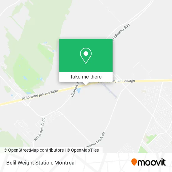 Belil Weight Station map