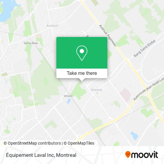 Équipement Laval Inc map