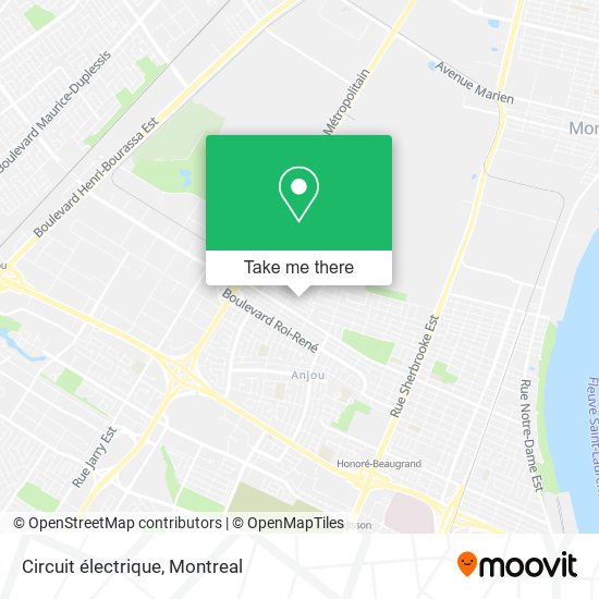 Circuit électrique map
