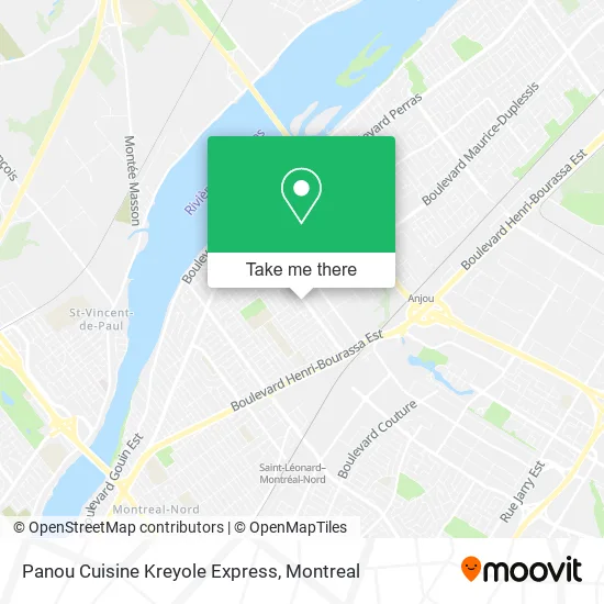 Panou Cuisine Kreyole Express map