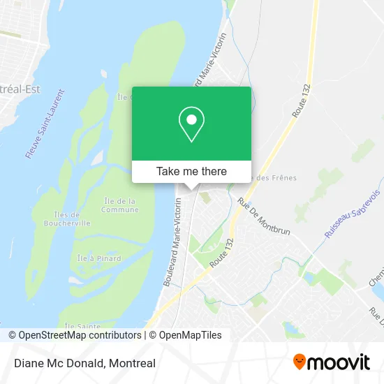 Diane Mc Donald map