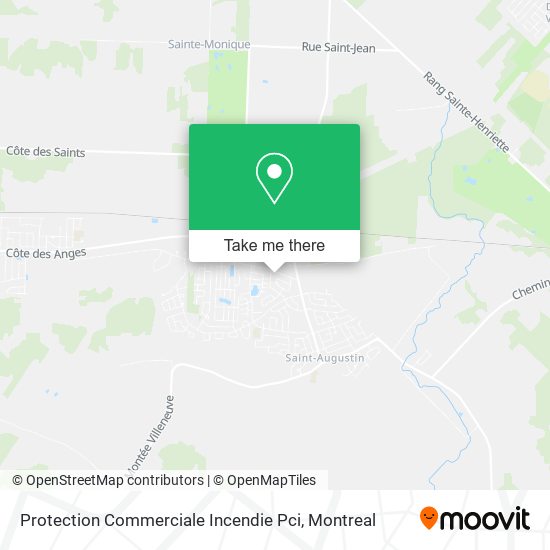 Protection Commerciale Incendie Pci map