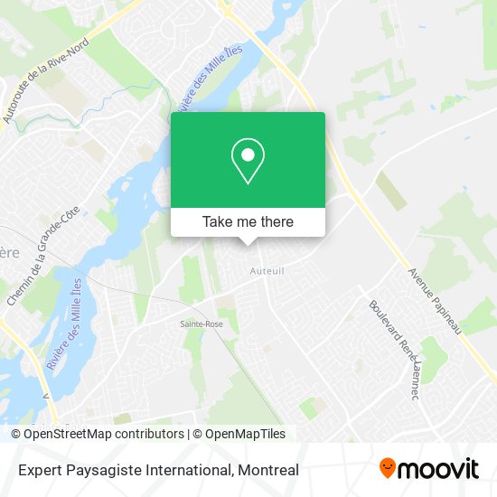 Expert Paysagiste International map