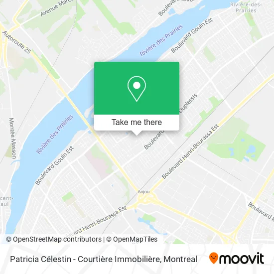 Patricia Célestin - Courtière Immobilière map