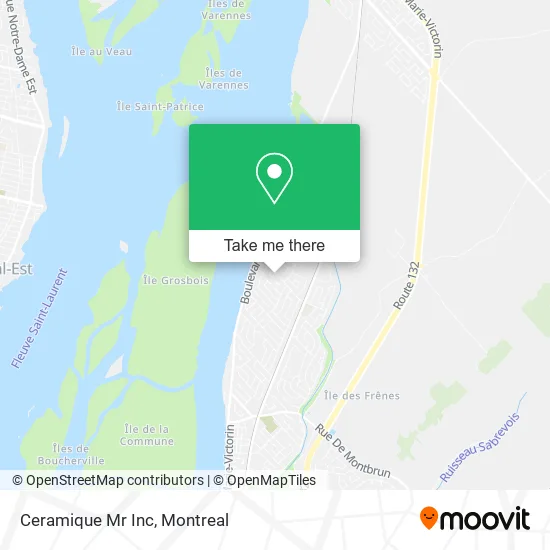 Ceramique Mr Inc map