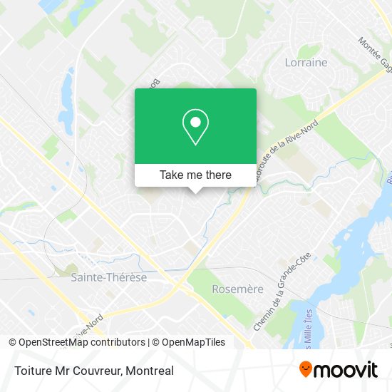 Toiture Mr Couvreur map