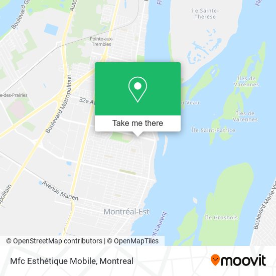 Mfc Esthétique Mobile map