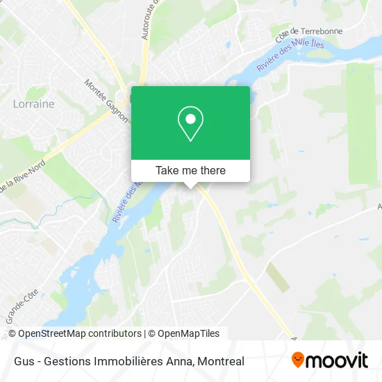 Gus - Gestions Immobilières Anna map