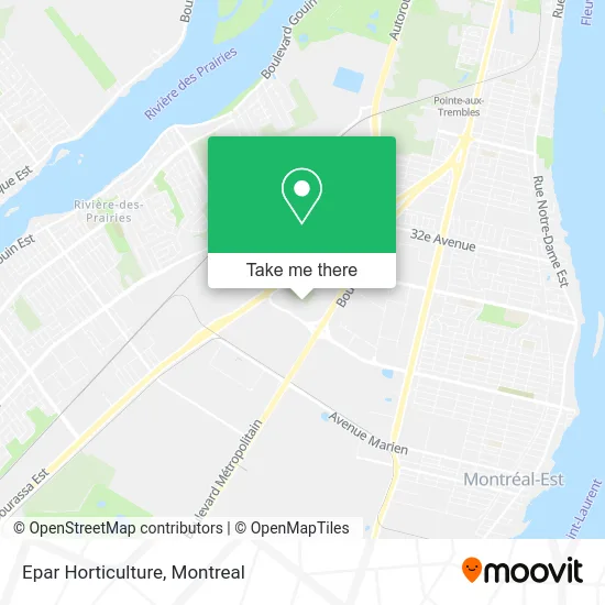 Epar Horticulture map