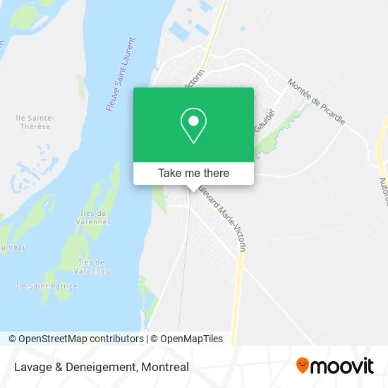 Lavage & Deneigement map