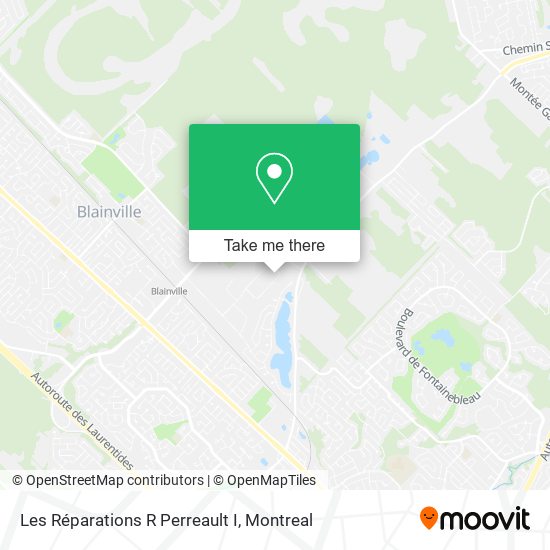 Les Réparations R Perreault I map