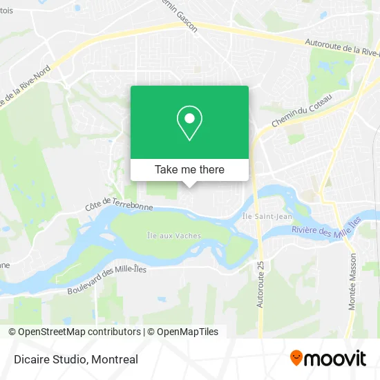 Dicaire Studio map