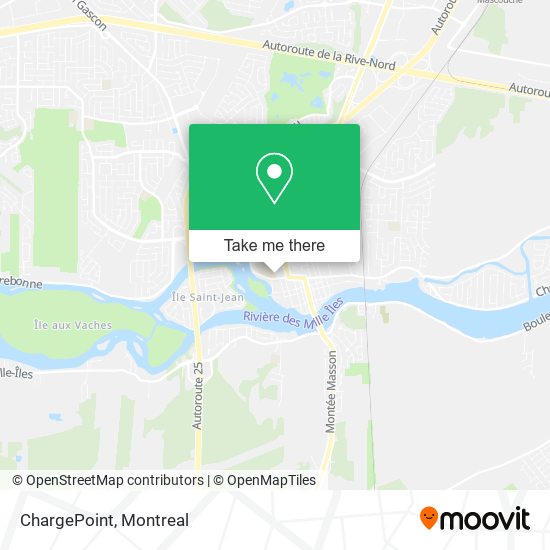 ChargePoint map