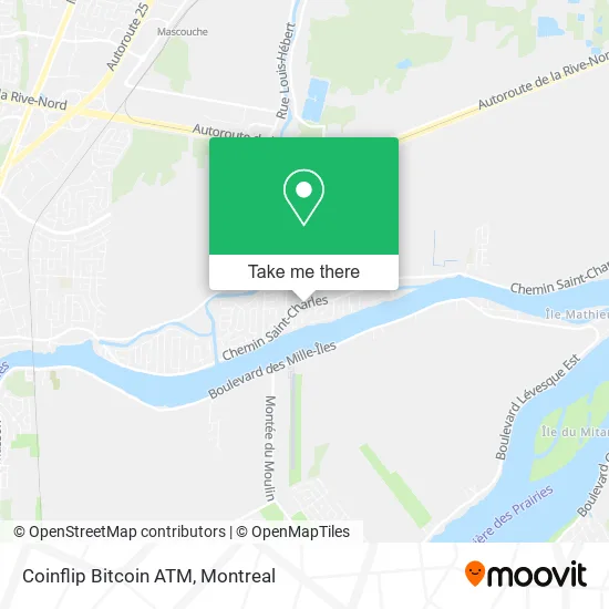 Coinflip Bitcoin ATM map