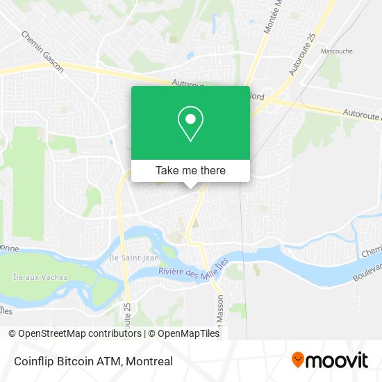 Coinflip Bitcoin ATM map