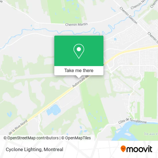 Cyclone Lighting map
