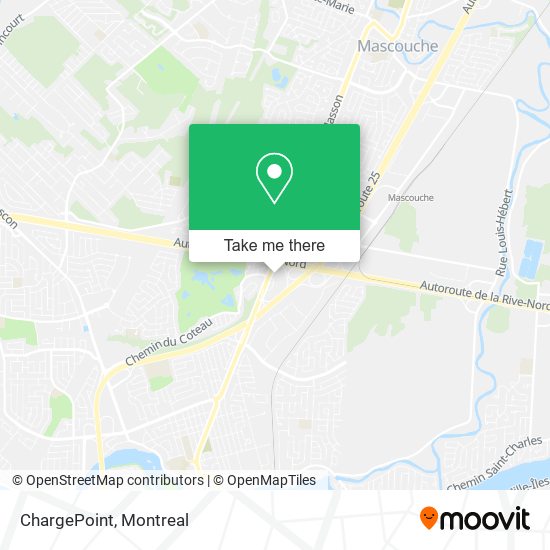 ChargePoint map