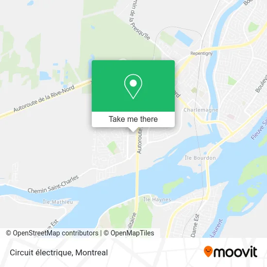 Circuit électrique map