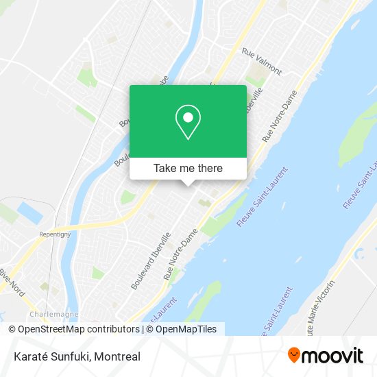Karaté Sunfuki map