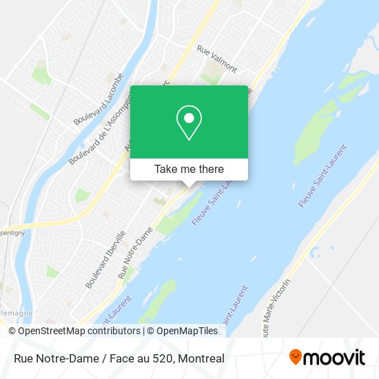 Rue Notre-Dame / Face au 520 map