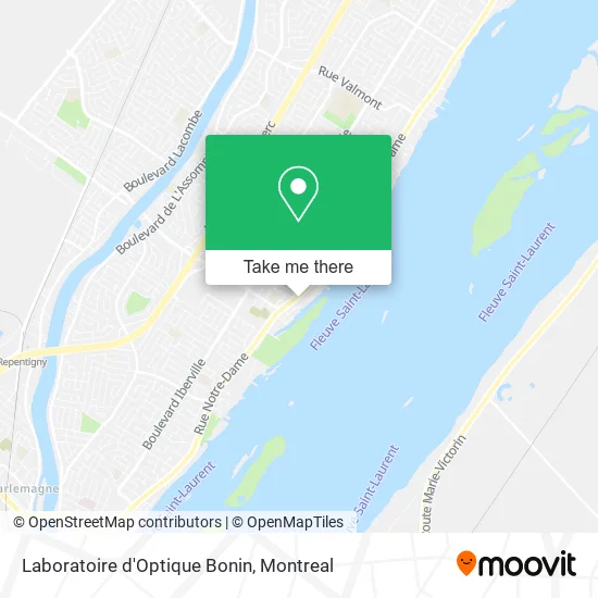 Laboratoire d'Optique Bonin map
